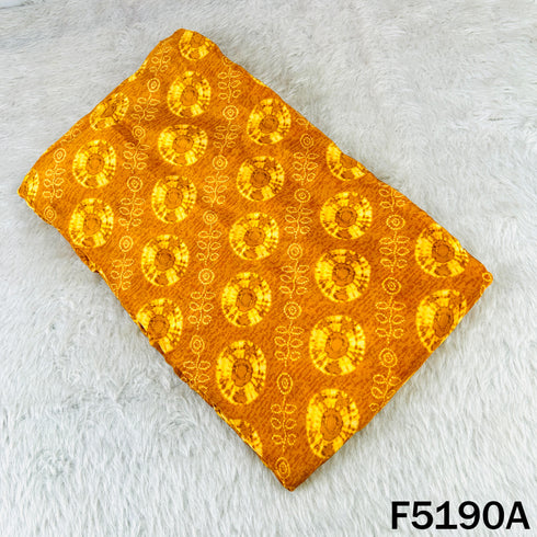 Digital Print Viscose Crepe Fabric - F5190